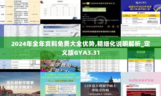 2024年全年资料免费大全优势,精细化说明解析_定义版GYA3.31