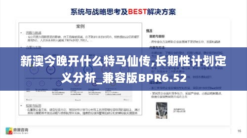 新澳今晚开什么特马仙传,长期性计划定义分析_兼容版BPR6.52