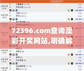 72396.com查询澳彩开奖网站,明确解释解答落实_高级版YID1.13