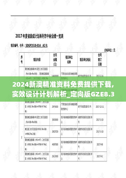 2024新澳精准资料免费提供下载,实效设计计划解析_定向版GZE8.32