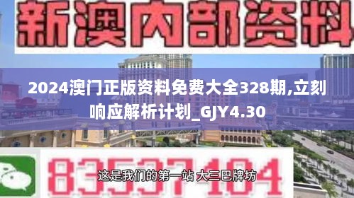 2024澳门正版资料免费大全328期,立刻响应解析计划_GJY4.30