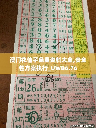 澳门花仙子免费资料大全,安全性方案执行_UWB6.76