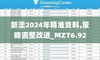 新澳2024年精准资料,策略调整改进_MZT6.92