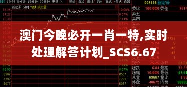 澳门今晚必开一肖一特,实时处理解答计划_SCS6.67