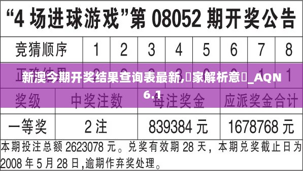 新澳今期开奖结果查询表最新,專家解析意見_AQN6.1