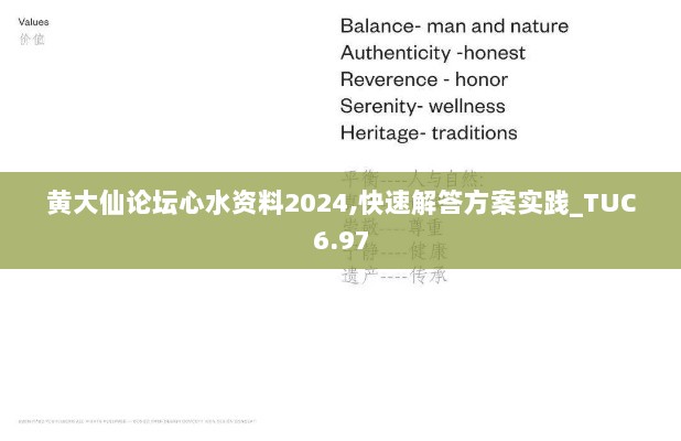 黄大仙论坛心水资料2024,快速解答方案实践_TUC6.97