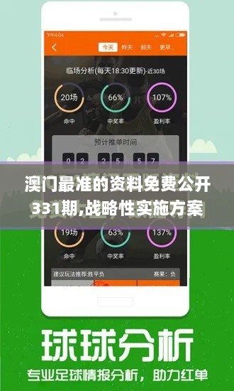 澳门最准的资料免费公开331期,战略性实施方案优化_TDJ7.35