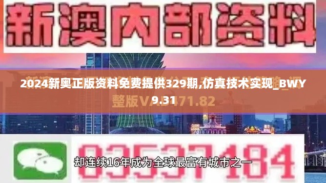 2024新奥正版资料免费提供329期,仿真技术实现_BWY9.31