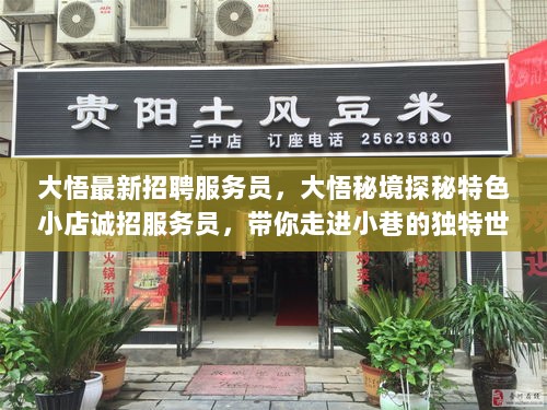 大悟秘境探秘小店诚招服务员，带你走进独特小巷世界