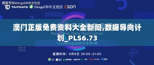 澳门正版免费资料大全新闻,数据导向计划_PLS6.73