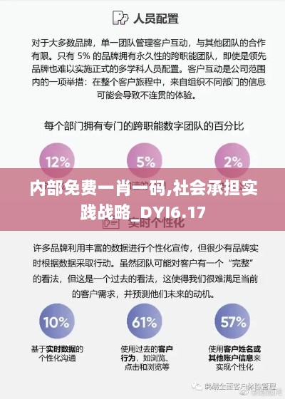 内部免费一肖一码,社会承担实践战略_DYI6.17