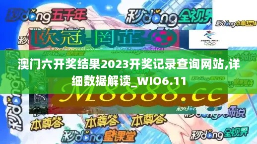 澳门六开奖结果2023开奖记录查询网站,详细数据解读_WIO6.11