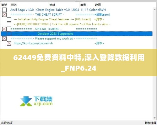 62449免费资料中特,深入登降数据利用_FNP6.24