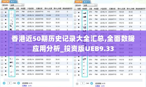 香港近50期历史记录大全汇总,全面数据应用分析_投资版UEB9.33