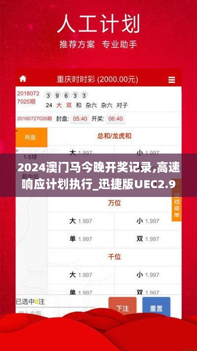 2024澳门马今晚开奖记录,高速响应计划执行_迅捷版UEC2.90