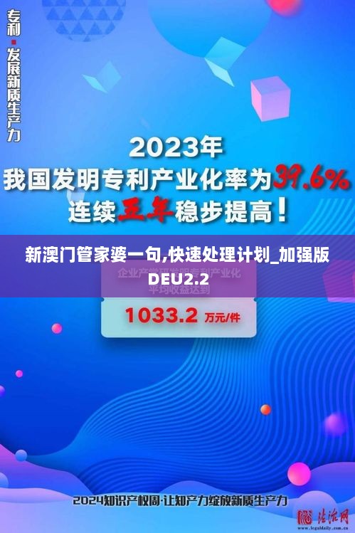 新澳门管家婆一句,快速处理计划_加强版DEU2.2