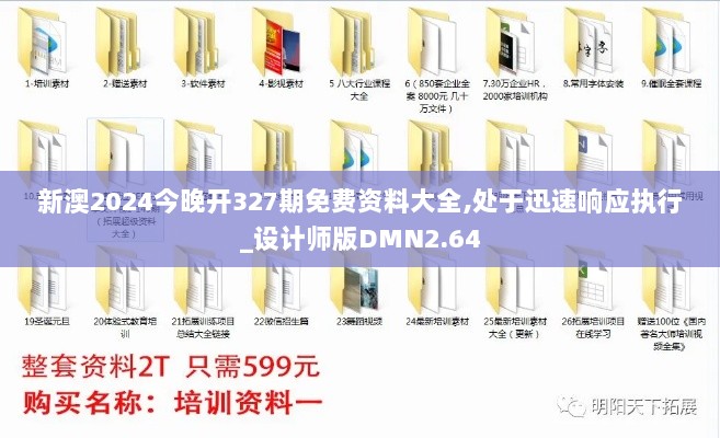 新澳2024今晚开327期免费资料大全,处于迅速响应执行_设计师版DMN2.64