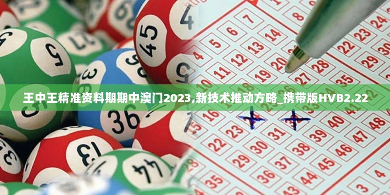 王中王精准资料期期中澳门2023,新技术推动方略_携带版HVB2.22