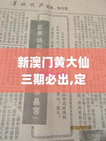 新澳门黄大仙三期必出,定量解析解释法_先锋版WTD2.23