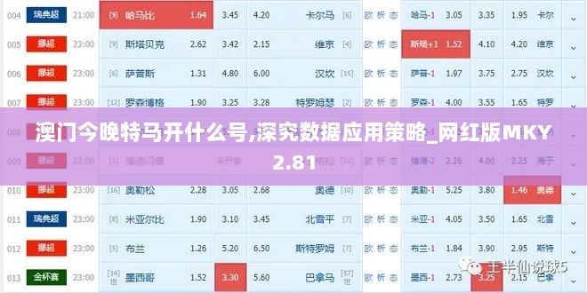 澳门今晚特马开什么号,深究数据应用策略_网红版MKY2.81