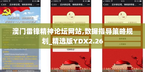 澳门雷锋精神论坛网站,数据指导策略规划_精选版YDX2.26