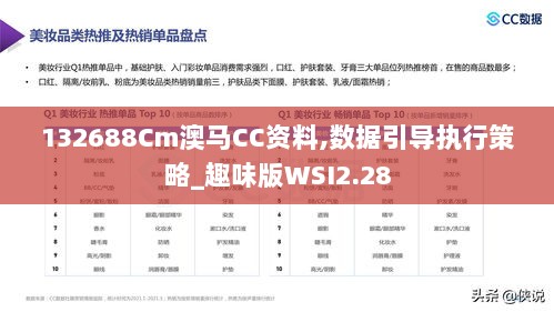 132688Cm澳马CC资料,数据引导执行策略_趣味版WSI2.28