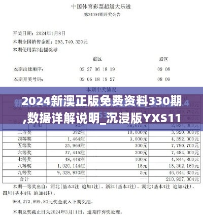 2024新澳正版免费资料330期,数据详解说明_沉浸版YXS11.99