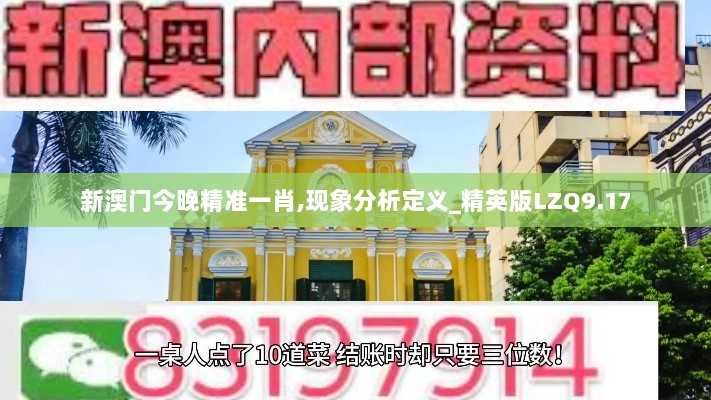 新澳门今晚精准一肖,现象分析定义_精英版LZQ9.17