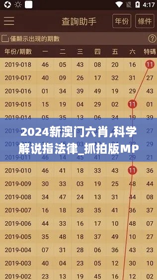 2024新澳门六肖,科学解说指法律_抓拍版MPL9.27