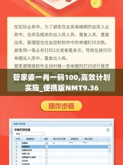 管家婆一肖一码100,高效计划实施_便携版NMT9.36