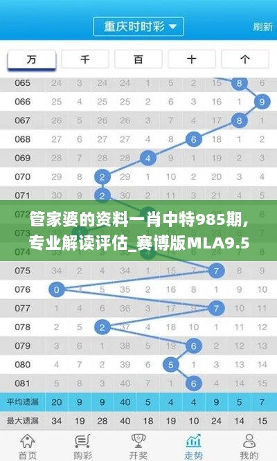 管家婆的资料一肖中特985期,专业解读评估_赛博版MLA9.53