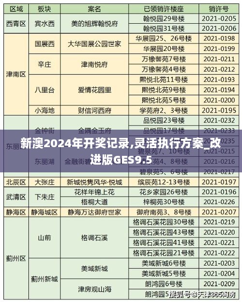 新澳2024年开奖记录,灵活执行方案_改进版GES9.5