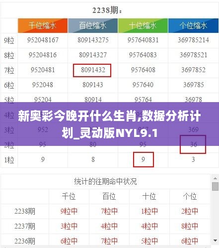 新奥彩今晚开什么生肖,数据分析计划_灵动版NYL9.1