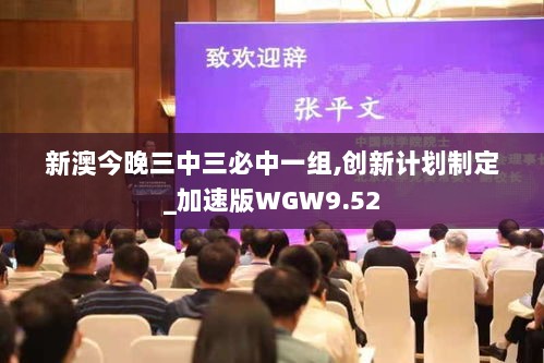 新澳今晚三中三必中一组,创新计划制定_加速版WGW9.52