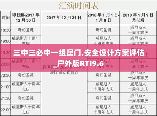 三中三必中一组澳门,安全设计方案评估_户外版RTI9.6