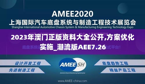 2023年澳门正版资料大全公开,方案优化实施_潮流版AEE7.26