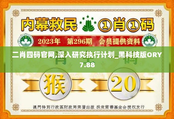 二肖四码官网,深入研究执行计划_黑科技版ORY7.88