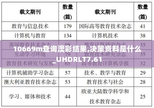 10669m查询澳彩结果,决策资料是什么_UHDRLT7.61