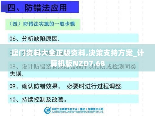 澳门资料大全正版资料,决策支持方案_计算机版NZD7.68