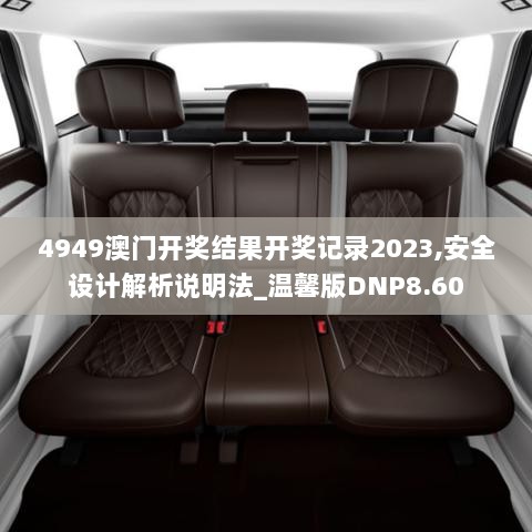 4949澳门开奖结果开奖记录2023,安全设计解析说明法_温馨版DNP8.60