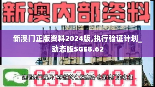 新澳门正版资料2024版,执行验证计划_动态版SGE8.62