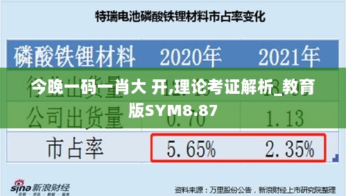 今晚一码一肖大 开,理论考证解析_教育版SYM8.87