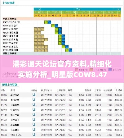 港彩通天论坛官方资料,精细化实施分析_明星版COW8.47