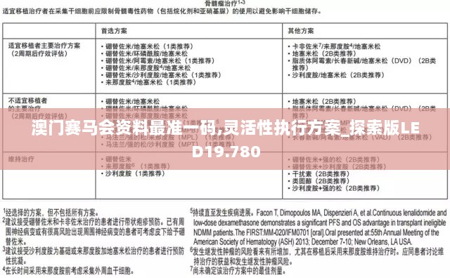 澳门赛马会资料最准一码,灵活性执行方案_探索版LED19.780