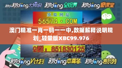 澳门精准一肖一码一一中,数据解释说明规划_轻量版XBC99.976