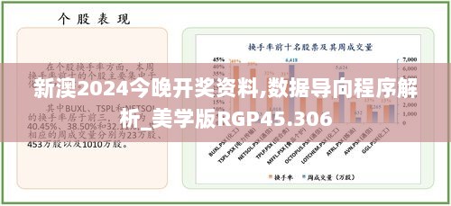 新澳2024今晚开奖资料,数据导向程序解析_美学版RGP45.306