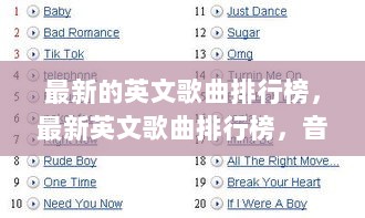 最新英文歌曲排行榜，音乐潮流的引领者