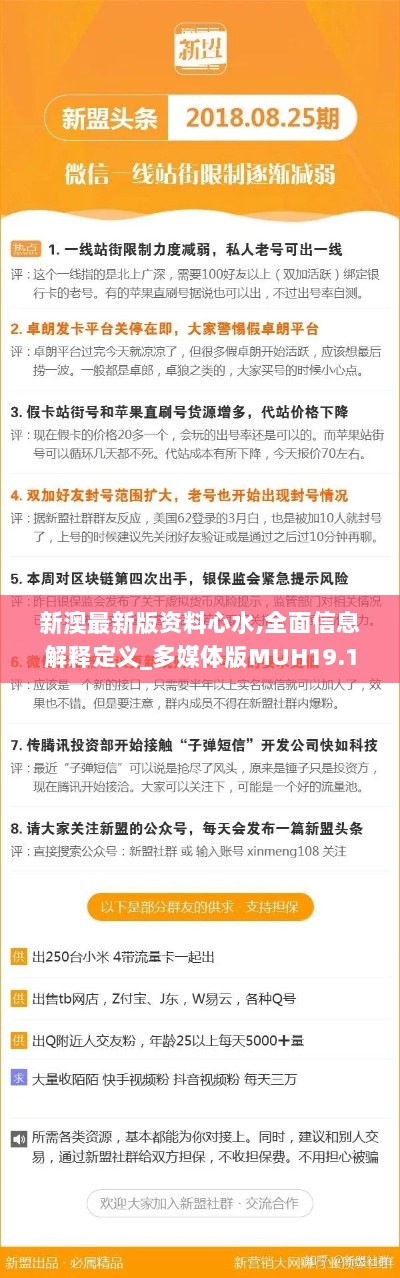 新澳最新版资料心水,全面信息解释定义_多媒体版MUH19.170