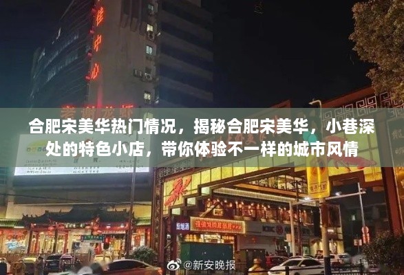 揭秘合肥宋美华，小巷特色小店，体验不一样的城市风情