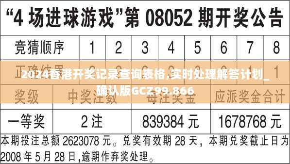 2024香港开奖记录查询表格,实时处理解答计划_确认版GCZ99.866